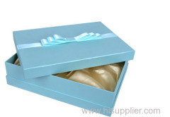 Pretty Paper Board Cosmetic Packaging Boxes with nice Bowknot
