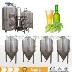 5bbl 7bbl beer micro brewery system with CE certification