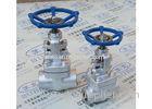Forged steel female wrought gate valve for honey & molasses transfer PN16 Mpa PN80 Mpa DN10 - DN25
