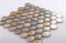 Hexagonal Shape Iridescent Glass Mosaic