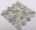 Hexagonal Shape Iridescent Glass Mosaic