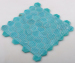 Hexagonal Shape Iridescent Glass Mosaic