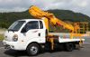 Donghae truck mounted Aerial working platform telescopic hydraulic boom crane lifting bucket
