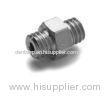 3604 Environmental Brass Plated Male Coupler Coupling 10 - 32 Thread