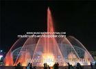 Garden Dancing Musical Water Fountains With Colorful Lights in Guangxi