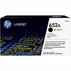 HP CF320A LASERJET 652A TONER CARTRIDGE - BLACK