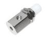 Durable Plastic Push Button Dental Valves 2 / 3 Way 10 - 32 Port Toggle Valve