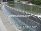 Landscape Outdoor Fountains And Waterfalls Commercial Water Fountains With LED Strip