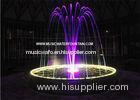 The Rainbow Fountain Jumping Jet Fountain Can Interactive with Kids