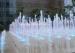 Cast Iron Pump Outdoor Floor Fountains Design With Led Light