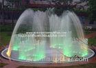 Customized Indoor Floor Fountains Waterfalls For Kids RGB Underwater Light