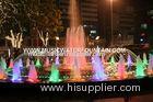 220V/380V Voltage Modern Stone Garden Fountains With DMX 512 Light