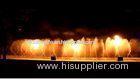 Large Scale Fire spray Musical Water Fountain With One Dimentional Water Features