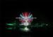 Customize Lake Floating Water Projection Screen Fountain With RGB underwater light