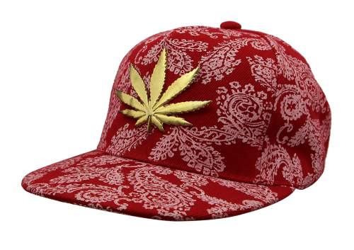 Red Hip Hop Caps