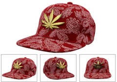 Red Hip Hop Hats