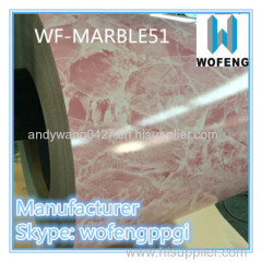 marble color coated steel coil