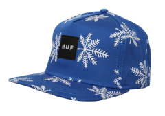 Blue hip hop caps