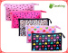 New Style Foldable Cute Dot Cosmetic Pouch For Travel Hanging Toiletry Bag