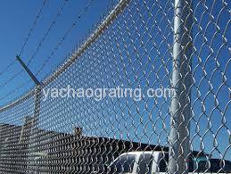 chain link fence PVC galvanized wire mesh fenc