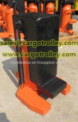 Hydraulic toe jack pictures and other details