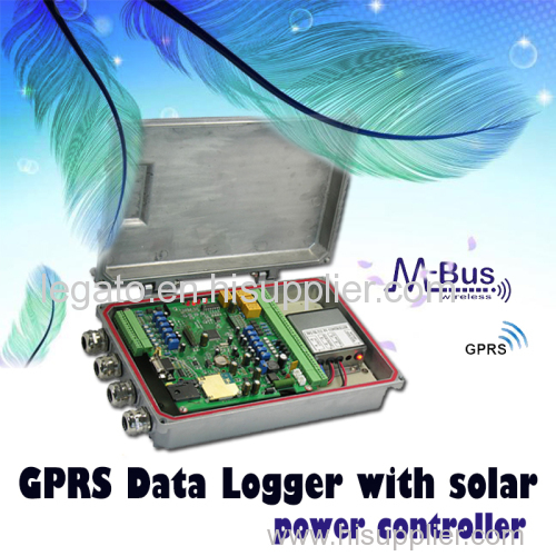 GPRS Data Logger with solar power controller