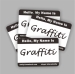 Self Destructive Eggshell Stickers Name Tags