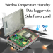 Wireless Solar Power Temperature Logger