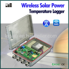 Wireless Solar Power Temperature Logger