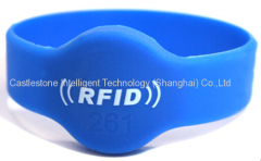 Radio Frequency Identification silicone wristband