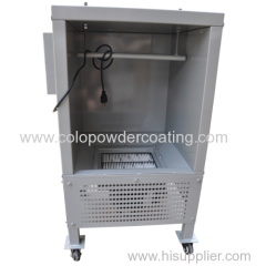 110V /220V Lab Small Powder Spray Booth for Powder coating Testing