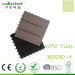 Easy install CE certified exterior decking veranda tiles wood wpc tile