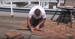 low install cost WPC price backyard yacht decking tiles