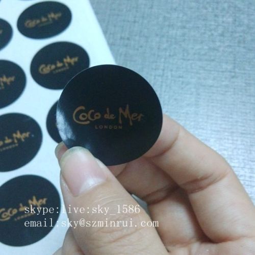 Customized Adhesive Round Sticker