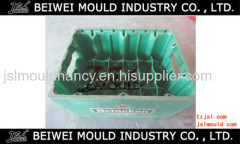 Hot injection plastic beer crate mold