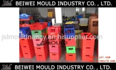 Hot injection plastic beer crate mold