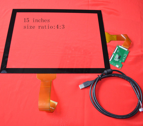 15" capacitive touch panel