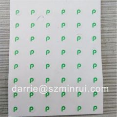 Round Eggshell warranty screw labels.small tamper evident labels for sealing on mobile