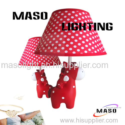 MASO Cartoon Animal Table Light Resin Material Deer Lamp E14 Base LED replacable MS T3011