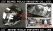 Cutom motorcycle plastic full face Helmet injection moulding