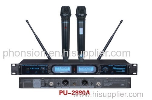 sync IR UHF wireless microphone