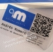 Custom Tamper Proof Barcode Sticker Manufacturing Printed Security Label With QR Code Labels For Packaging