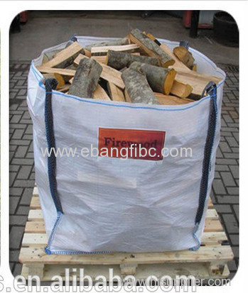 ventilated jumbo bag for firewood