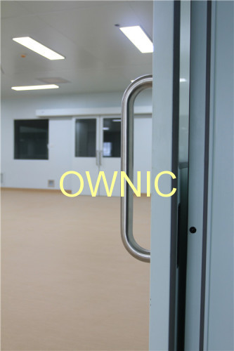 Automatic hermetic slidng ICU door