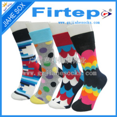 custom me's colorful socks from China professiona socks manufacture