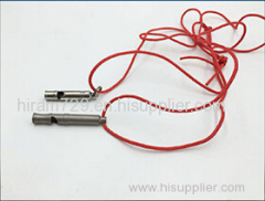 Titanium Whistle/Life saving Emergency Survival SOS/Ultralight Titanium Micrewhistle