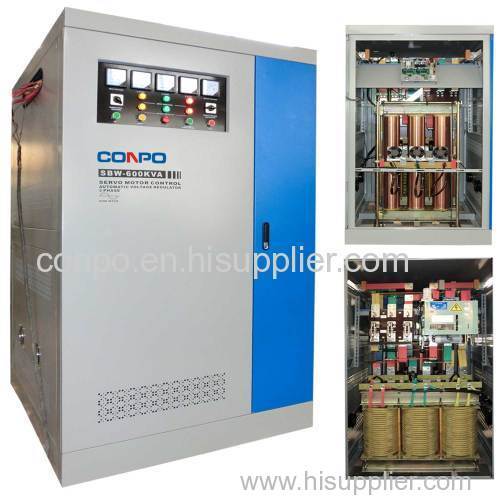 600kVA Full-Auotmatic Compensated Voltage Regulator Stabilizer
