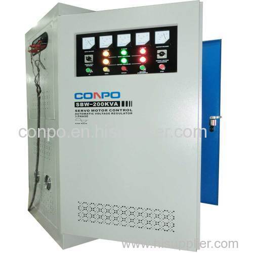 200kVA Full-Auotmatic Compensated Voltage Stabilizer/Regulator