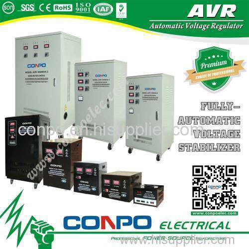 AVR Series Servo-Type Automatic Voltage Stabilizer or Regulator