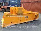 Yellow Mining Vibrating Feeder 600 - 850r / min Rotation Speed